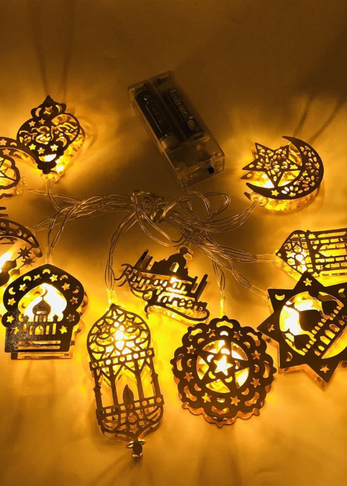  'Ramazan Temalı Pilli LED Işık Karışık Model'
